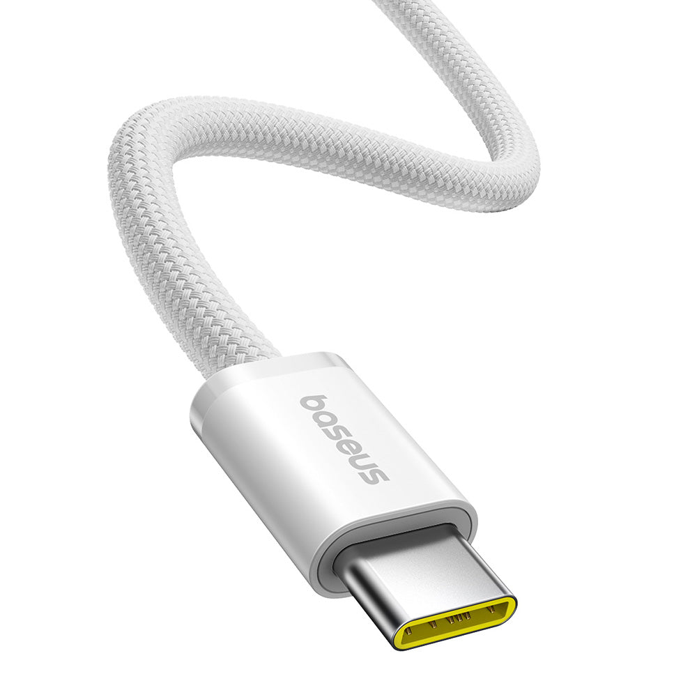 Cabo de Dados e Carregamento USB-C - USB-C Baseus Dynamic 4 Series, 100W, 2m, Branco P10381400211-01