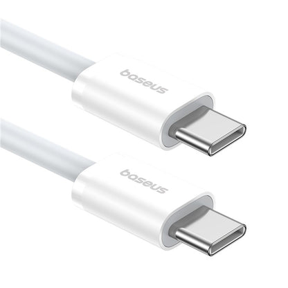 Cabo de Dados e Carregamento USB-C - USB-C Baseus Superior Series 2, 30W, 1m, Branco P10365200211-00