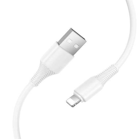 Cabo de Dados e Carregamento USB-C - Lightning HOCO X120, 20W, 1m, Branco