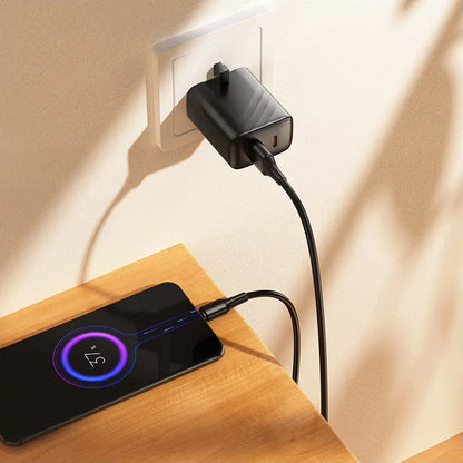 Cabo de Dados e Carregamento USB-A - microUSB HOCO X120, 18W, 1m, Preto