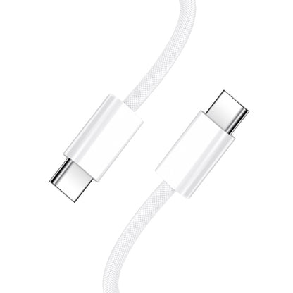 Cabo de Dados e Carregamento USB-C - USB-C BWOO BO-X284, 60W, 2m, Branco