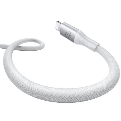 Cabo de Dados e Carregamento USB-C - Lightning Joyroom S-A28 Flash, 30W, 1m, Branco