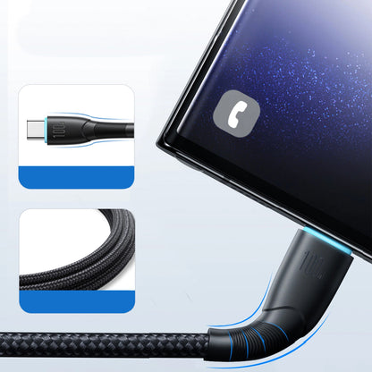 Cabo de Dados e Carregamento USB-A - USB-C Joyroom S-A32, 100W, 1m, Preto