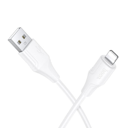 Cabo de Dados e Carregamento USB-A - Lightning HOCO X124, 18W, 1m, Branco