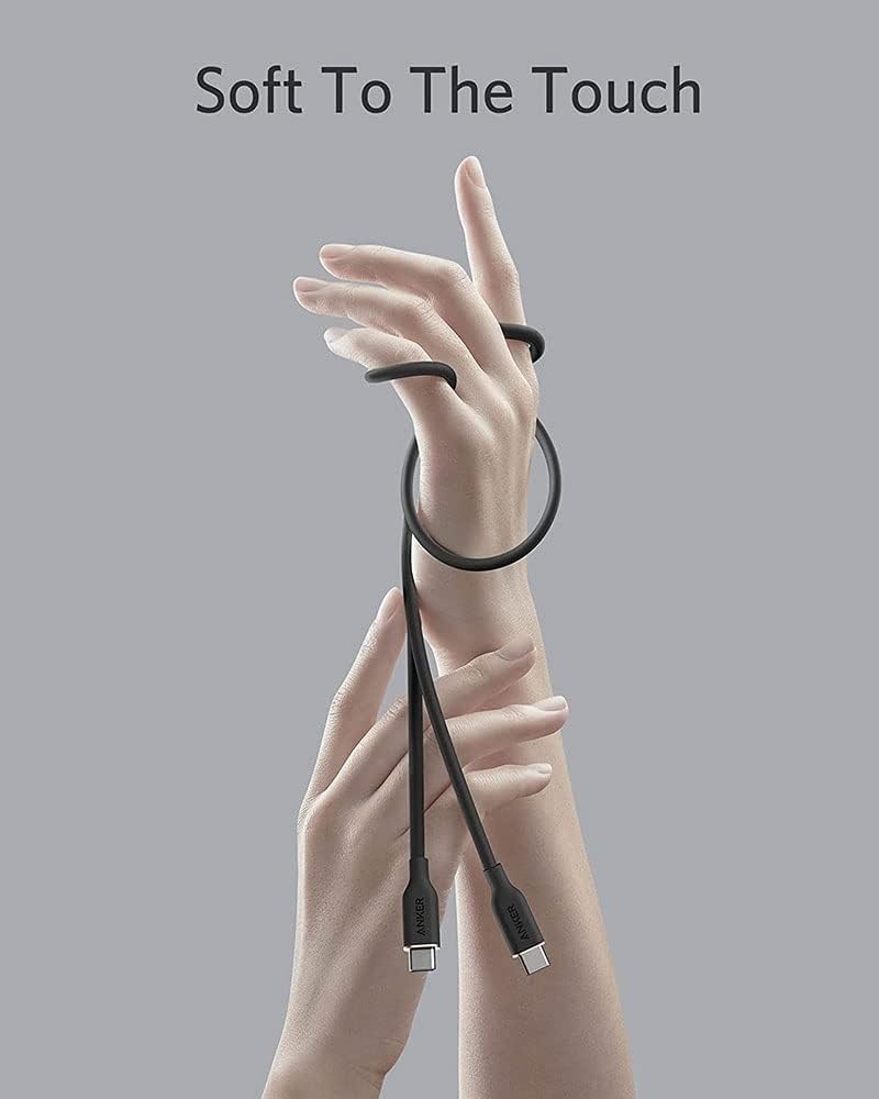 USB-C Data and Charging Cable - USB-C Anker PowerLine III, 100W, 0.9m, Black A8552H11