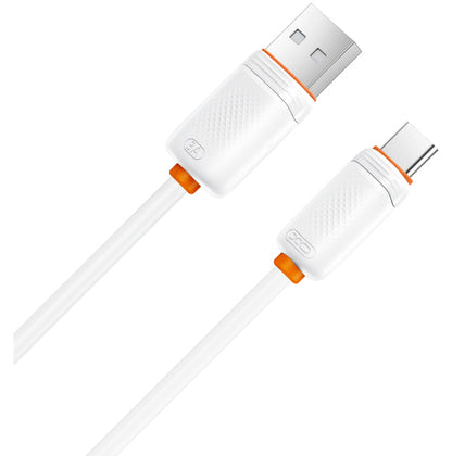 Cabo de Dados e Carregamento USB-A - USB-C XO Design NB302, 18W, 1m, Branco