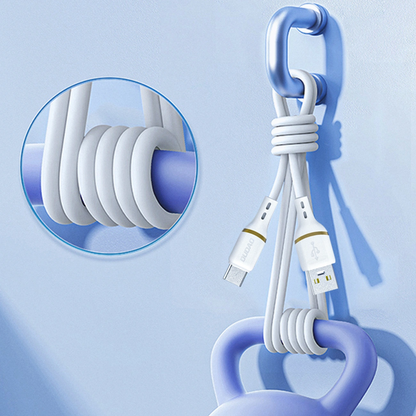 Cabo de Dados e Carregamento USB-A - Lightning Dudao L25L, 30W, 1m, Branco