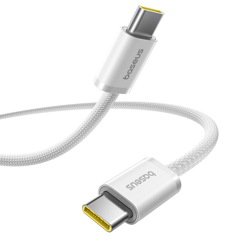 Cabo de Dados e Carregamento USB-C - USB-C Baseus Dynamic 4 Series, 100W, 2m, Branco P10381400211-01