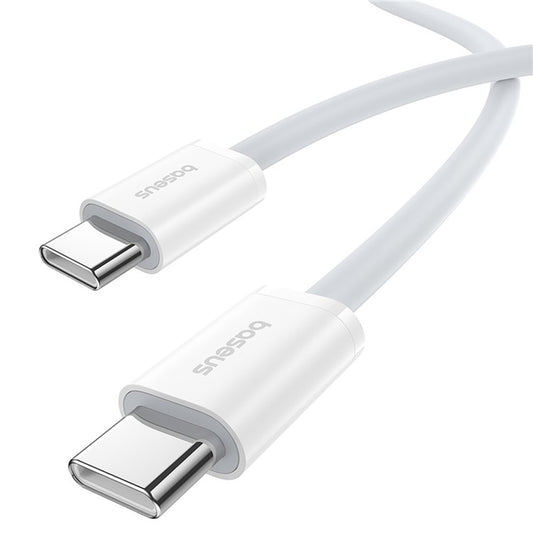 Cabo de Dados e Carregamento USB-C - USB-C Baseus Superior Series 2, 30W, 2m, Branco P10365200211-01