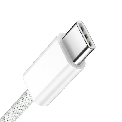 Cabo de Dados e Carregamento USB-C - USB-C BWOO BO-X284, 60W, 2m, Branco