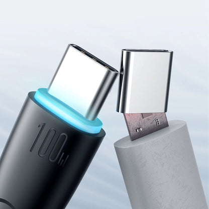 Cabo de Dados e Carregamento USB-A - USB-C Joyroom S-A32, 100W, 1m, Preto
