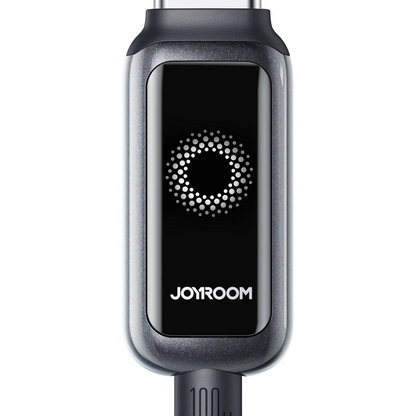 Cabo de Dados e Carregamento USB-A - USB-C Joyroom S-A55 StarFlight Display, 66W, 1.2m, Preto