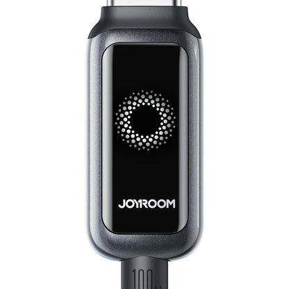 Cabo de Dados e Carregamento USB-C - USB-C Joyroom S-A55 StarFlight Display, 100W, 1.2m, Preto