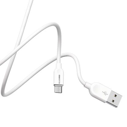 Cabo de carregamento e dados USB-A para microUSB BLUE Power BM2BX14 LinkJet, 18W, 2m, branco