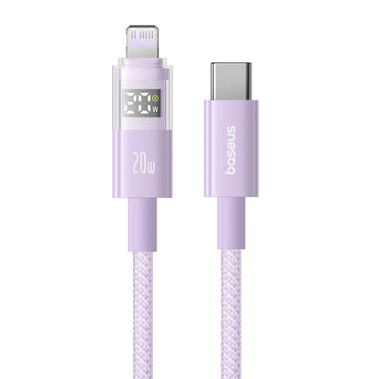 Cabo de Dados e Carregamento USB-C - USB-C Baseus Display 2, 100W, 1m, Roxo P10382702511-00