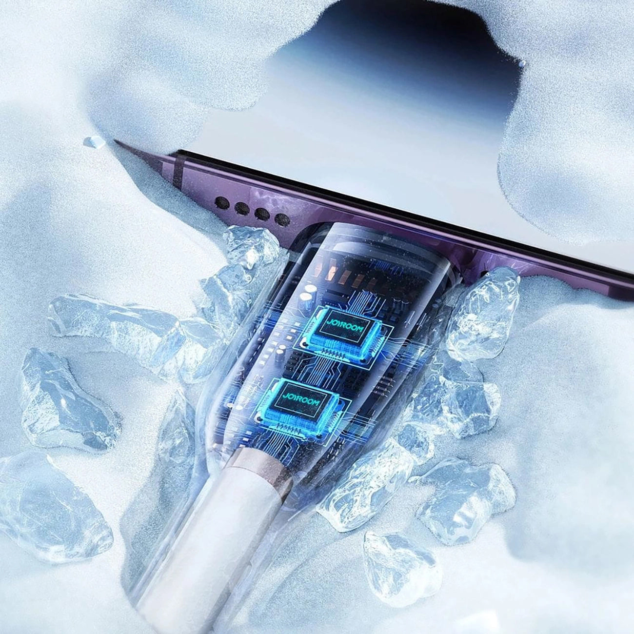 Cabo de Dados e Carregamento USB-C - Lightning Joyroom SA26-CL3, 30W, 1m, Preto