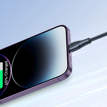 Cabo de Dados e Carregamento USB-C - Lightning Joyroom S-A11, 20W, 1.2m, Preto