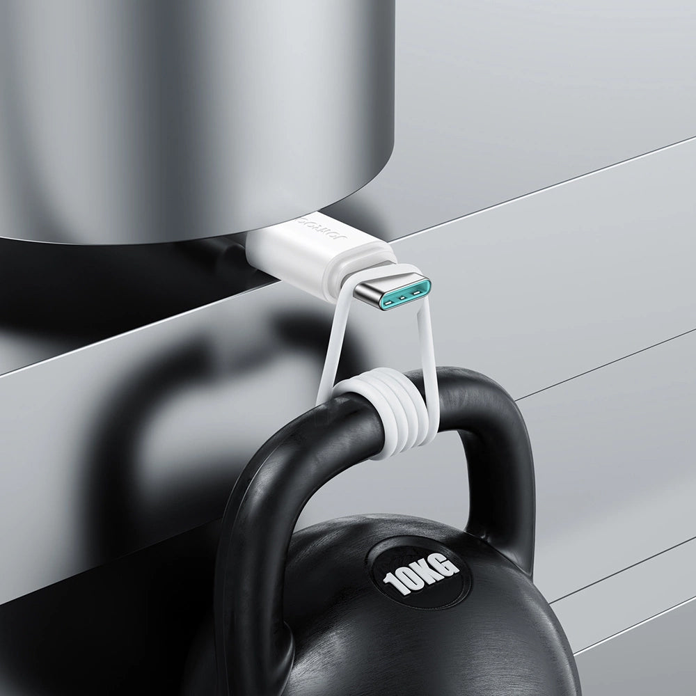 Cabo de Dados e Carregamento USB-A - USB-C Joyroom S-A9, 20W, 1m, Branco
