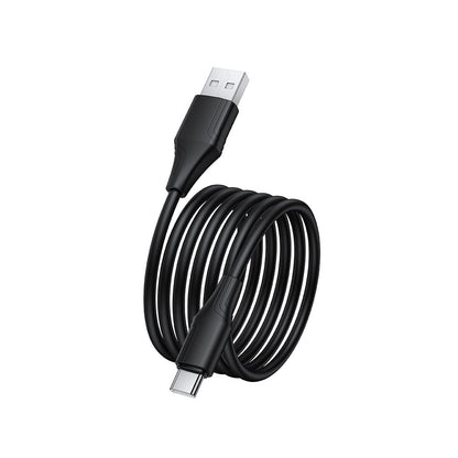 Cabo de Dados e Carregamento USB-A - USB-C HOCO X124, 18W, 1m, Preto