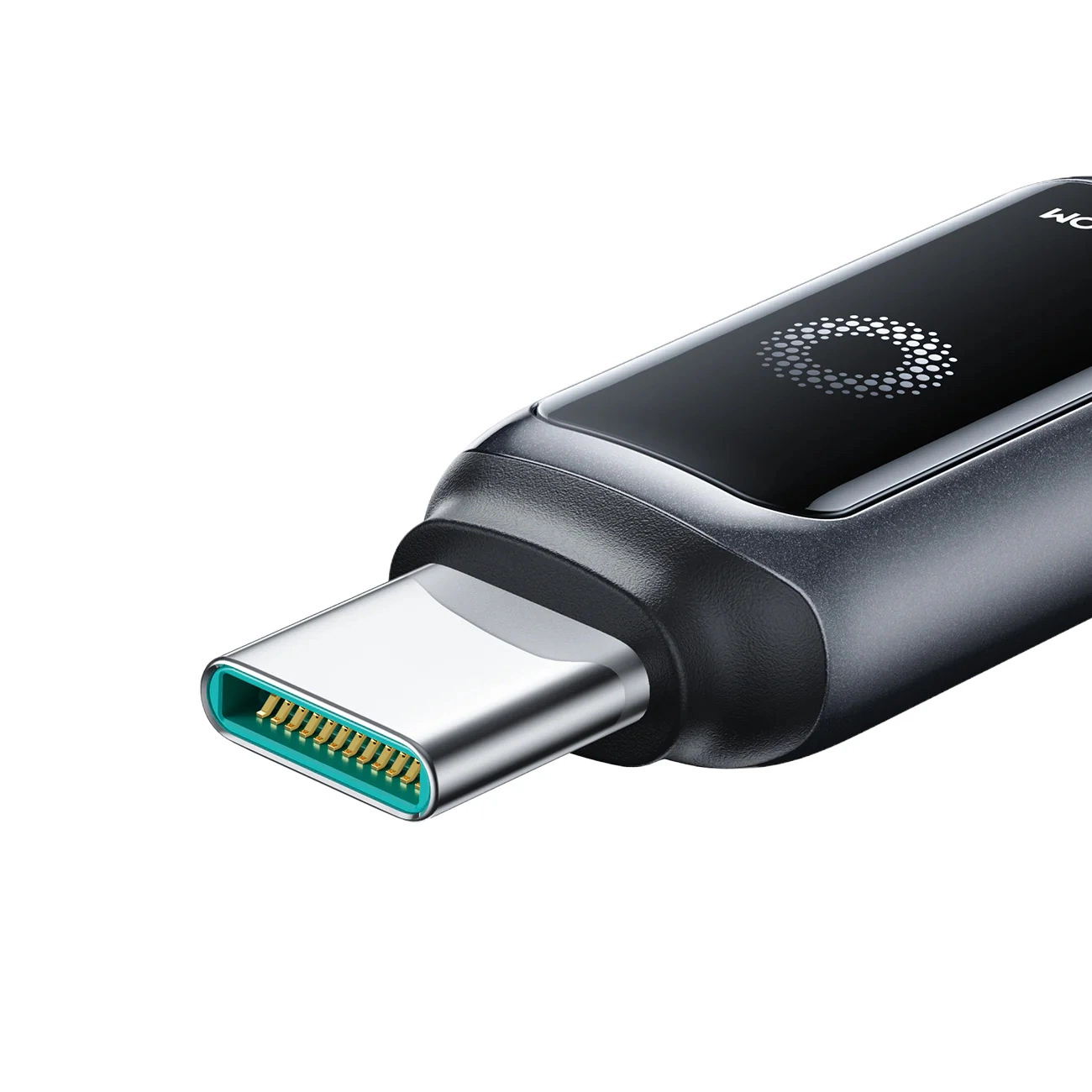 Cabo de Dados e Carregamento USB-A - USB-C Joyroom S-A55 StarFlight Display, 66W, 1.2m, Preto