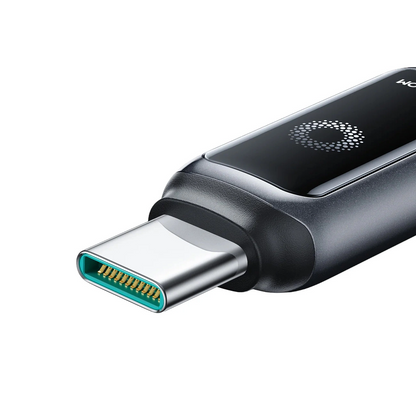 Cabo de Dados e Carregamento USB-A - USB-C Joyroom S-A55 StarFlight Display, 66W, 1.2m, Preto