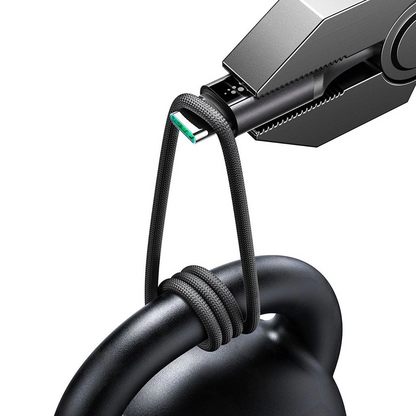 Cabo de Dados e Carregamento USB-A - USB-C Joyroom S-A60 StarTalk, 18W, 1.2m, Preto