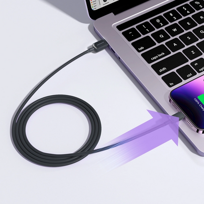 Cabo de Dados e Carregamento USB-A - Lightning Joyroom S-A14, 18W, 1,2m, Preto