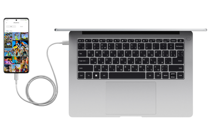 Cabo de Dados e Carregamento USB-C - USB-C Xiaomi, 120W, 2m, Branco BHR087AGL
