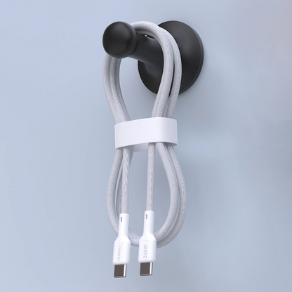 Cabo de Dados e Carregamento USB-C - USB-C Dudao L9C Max, 240W, 1,2m, Branco