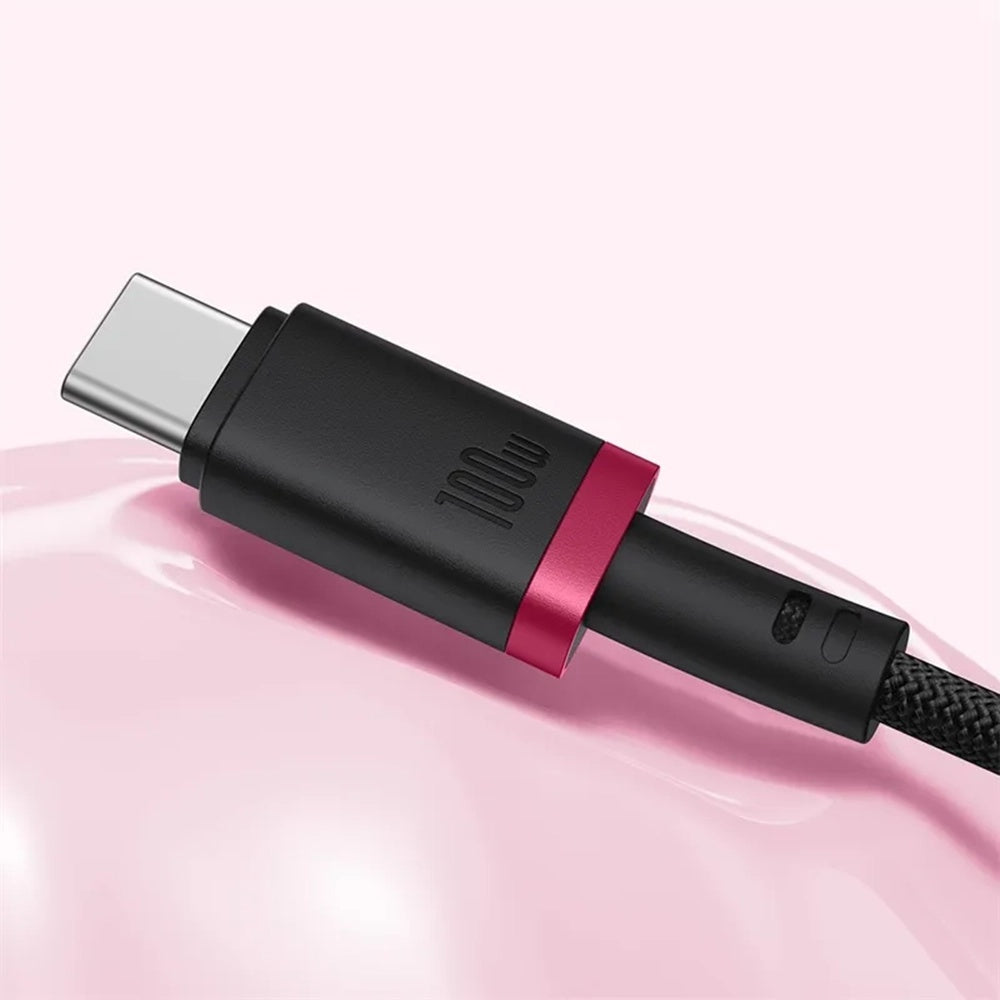 Cabo de Dados e Carregamento USB-C - USB-C Baseus Dura Series, 240W, 1m, Vermelho P10377803U03-01
