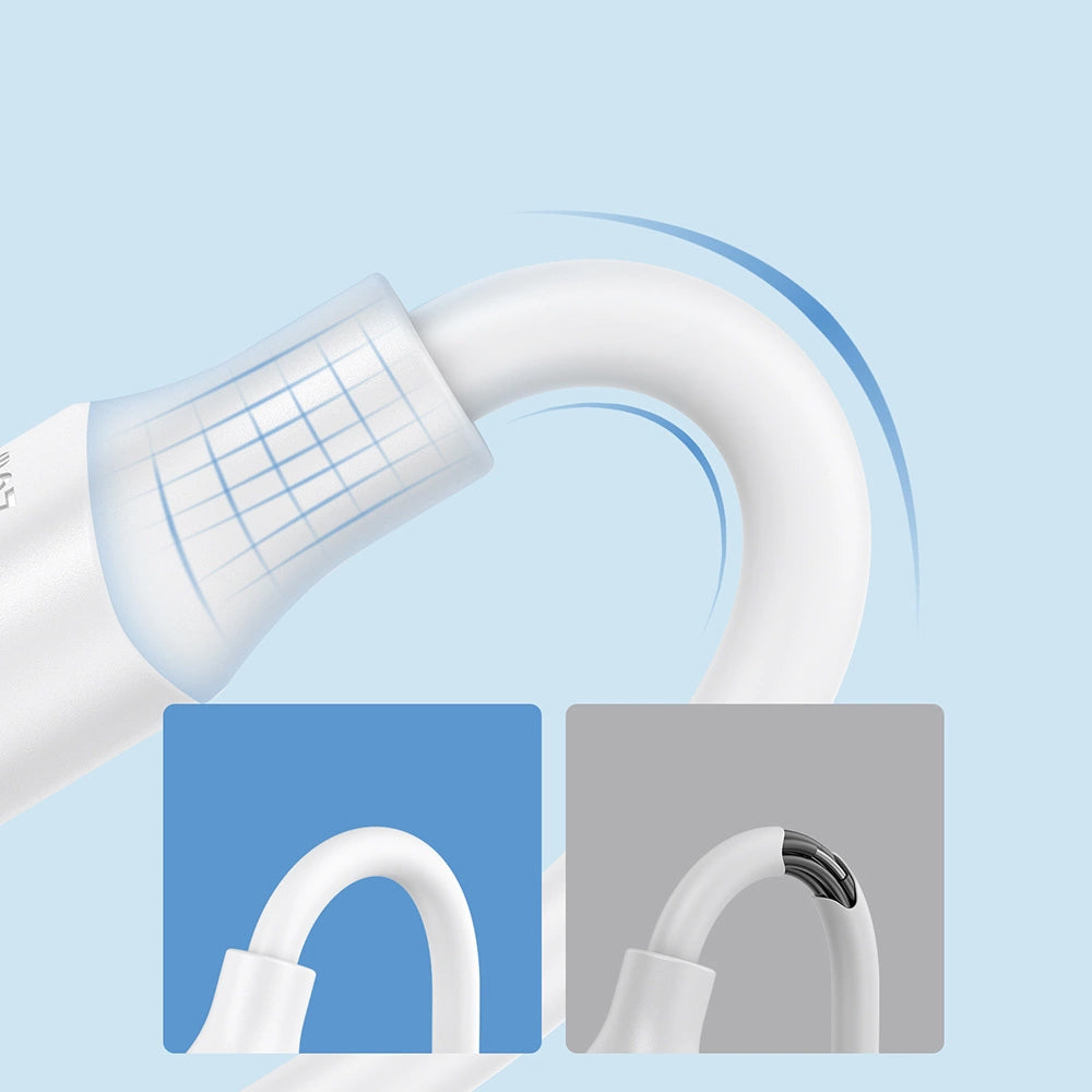 Cabo de Dados e Carregamento USB-A - USB-C Joyroom S-A9, 20W, 1m, Branco