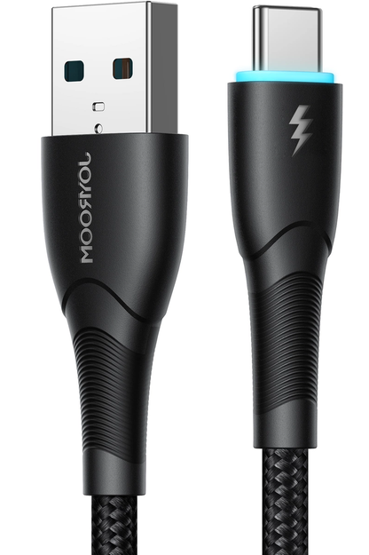 Cabo de Dados e Carregamento USB-A - USB-C Joyroom S-A32, 18W, 1m, Preto