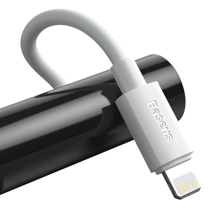 Baseus Simple Wisdom USB-C - Cabo de carregamento e dados Lightning Simple Wisdom, 20W, 1,5m, Conjunto 2 peças, Branco 