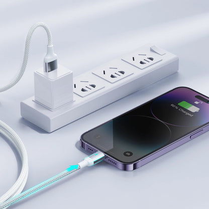Cabo de Dados e Carregamento USB-A - Lightning Joyroom A10, 18W, 1.2m, Branco