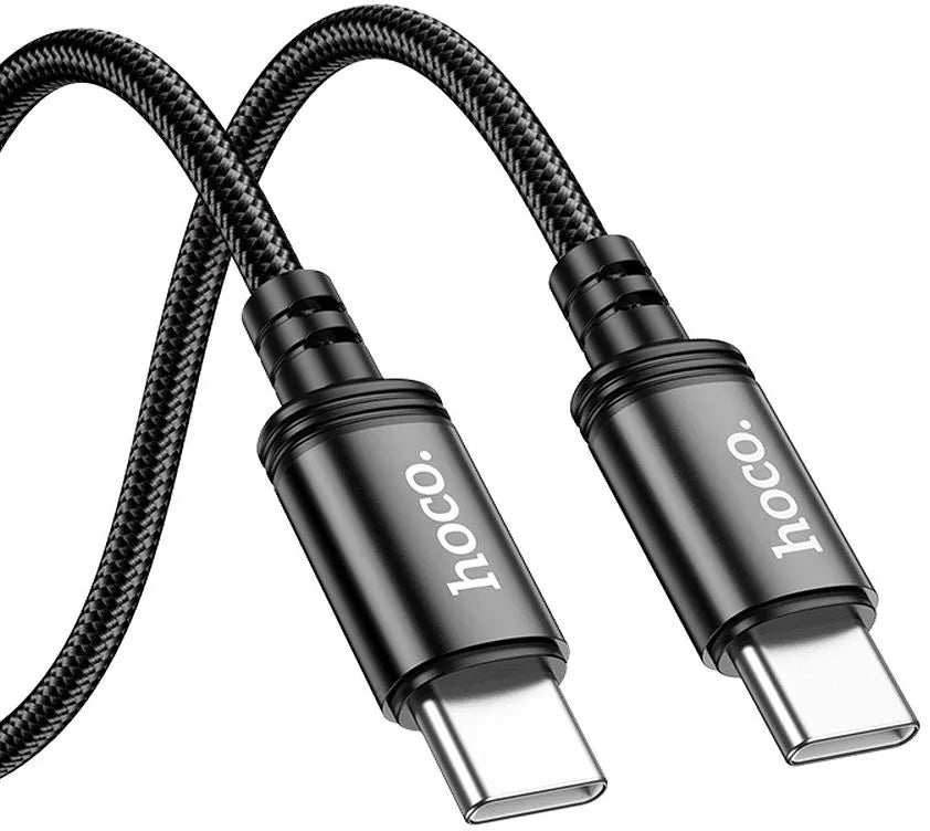 Cabo de Dados e Carregamento USB-C - USB-C HOCO X89, 60W, 2m, Preto