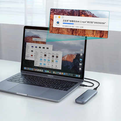 Cabo de Dados e Carregamento USB-C - USB-C UGREEN US300, 100W, 2m, Branco