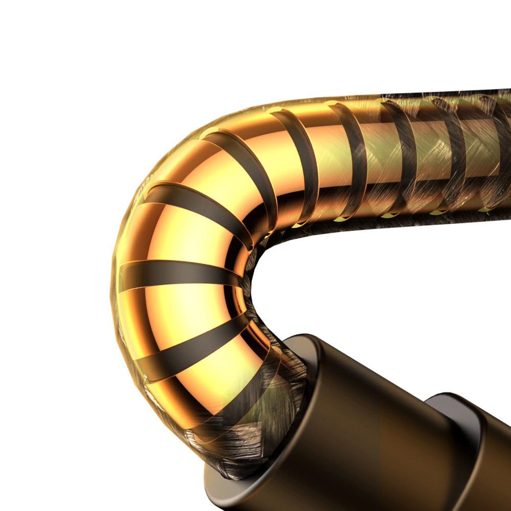 USB-C Data and Charging Cable - USB-C Joyroom S-CC100A6 Angled, 100W, 1.2m, Black