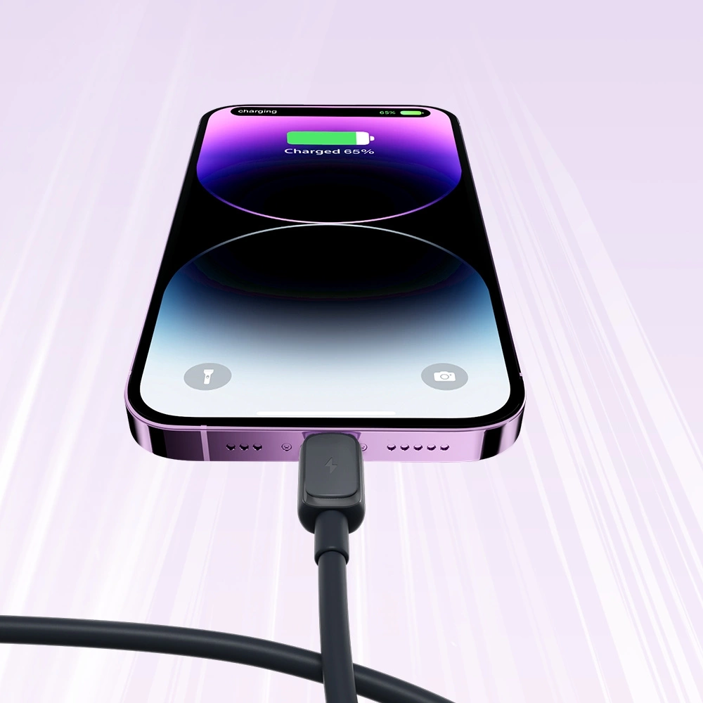 Cabo de Dados e Carregamento USB-A - Lightning Joyroom S-A14, 18W, 1,2m, Preto