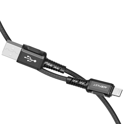 Cabo de Dados e Carregamento USB-A - Lightning Acefast C1-02, 18W, 1.2m, Preto