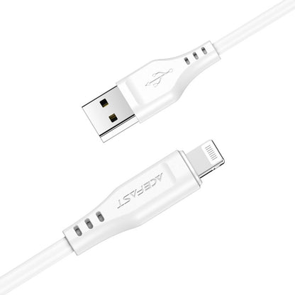 Cabo de Dados e Carregamento USB-A - Lightning Acefast C3-02, 18W, 1.2m, Branco