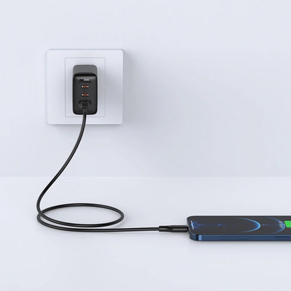 Cabo de Dados e Carregamento USB-A - Lightning Acefast C3-02, 18W, 1.2m, Branco