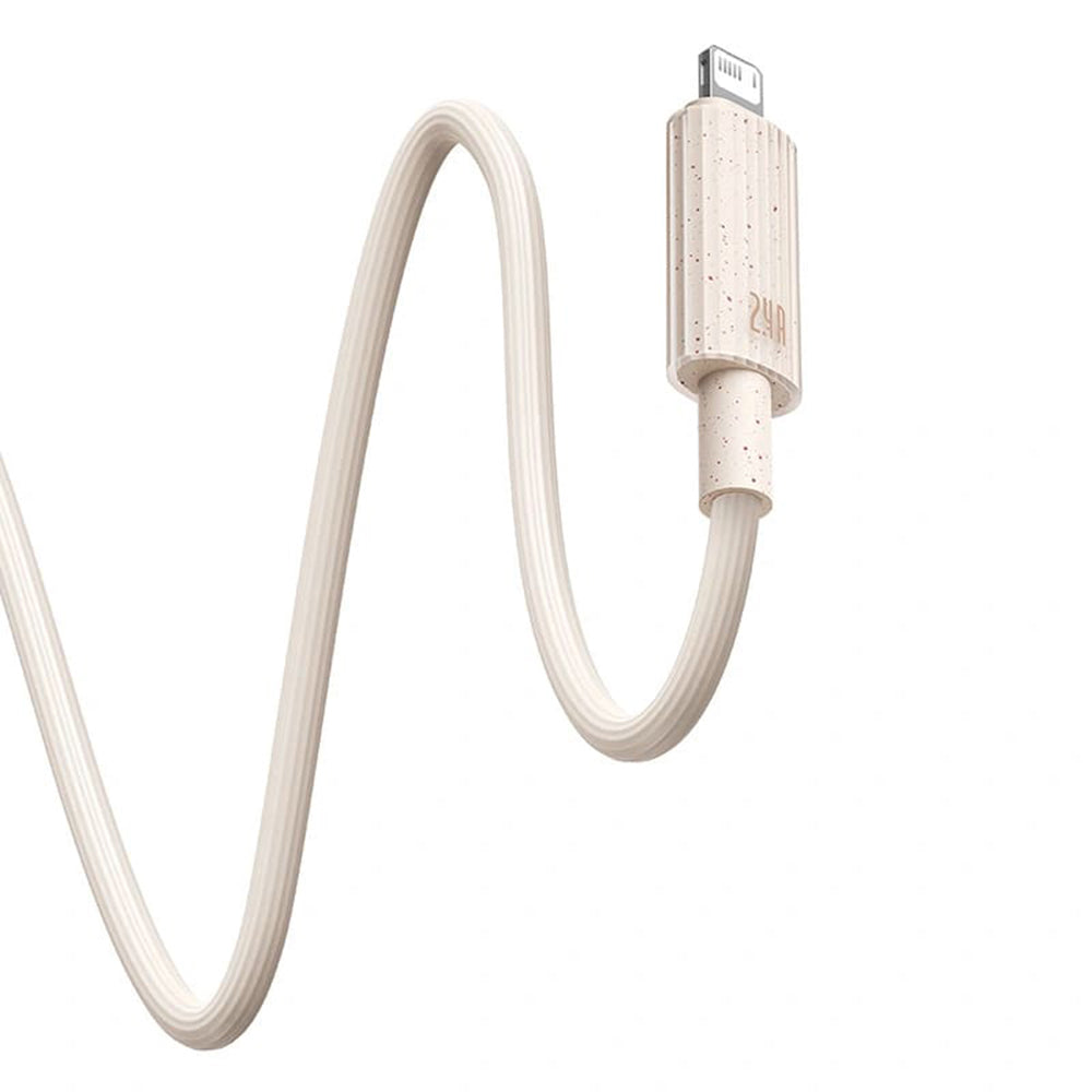 Cabo de Dados e Carregamento USB-A - Lightning Baseus Habitat, 18W, 2m, Verde P10360200631-01
