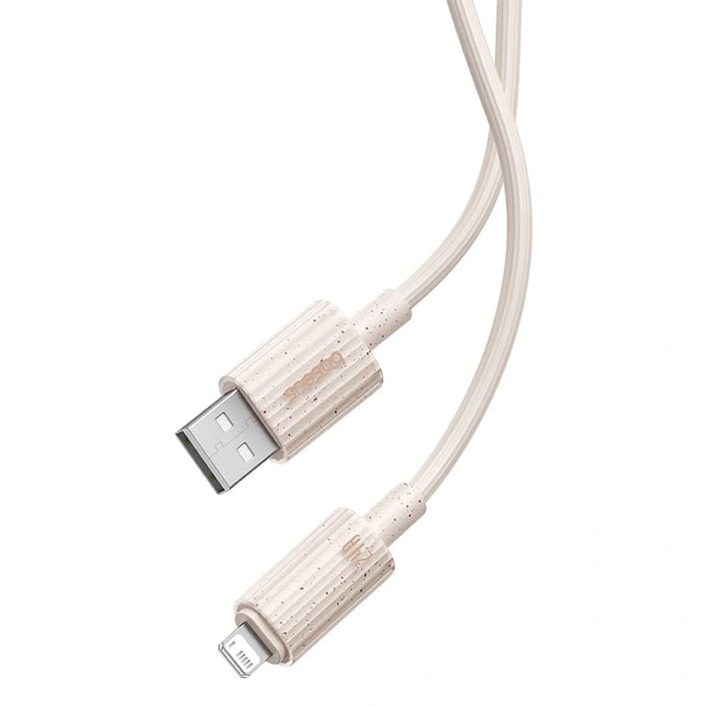 Cabo de Dados e Carregamento USB-A - Lightning Baseus Habitat, 18W, 2m, Verde P10360200631-01