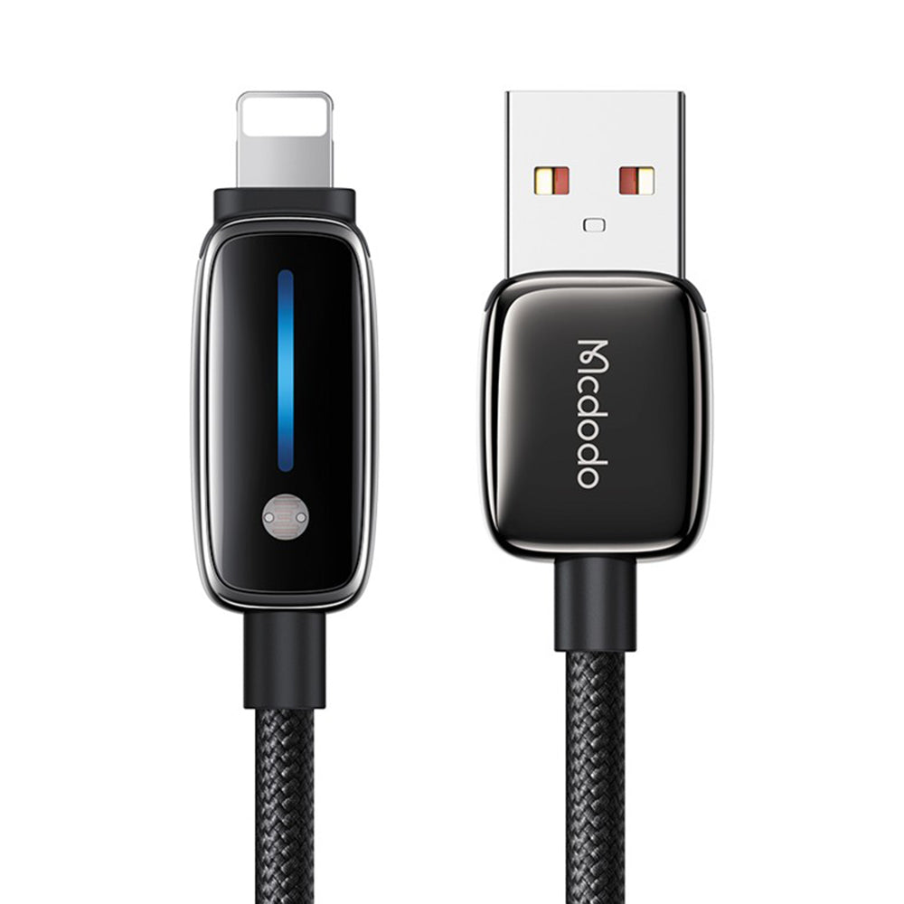 Cabo de Dados e Carregamento USB-A - Lightning McDodo CA-0010, 18W, 1.2m, Preto