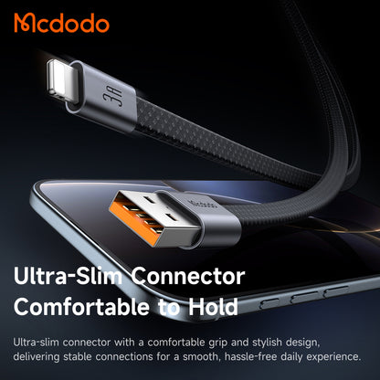 Cabo de Dados e Carregamento USB-A - Lightning McDodo CA-1160, 18W, 1m, Preto