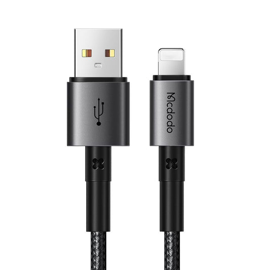 Cabo de Dados e Carregamento USB-A - Lightning McDodo CA-3580, 18W, 1.2m, Preto