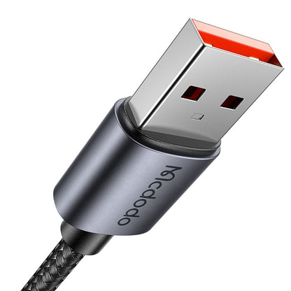 Cabo de Dados e Carregamento USB-A - Lightning McDodo CA-6490 Display, 18W, 1.2m, Preto