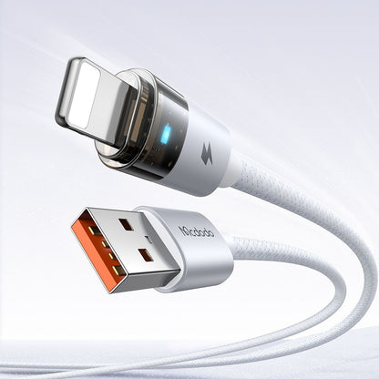 Cabo de Dados e Carregamento USB-A - Lightning McDodo CA-6912, 18W, 1.2m, Branco