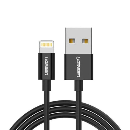Cabo de Dados e Carregamento USB-A - Lightning UGREEN 80823, 18W, 2m, Preto