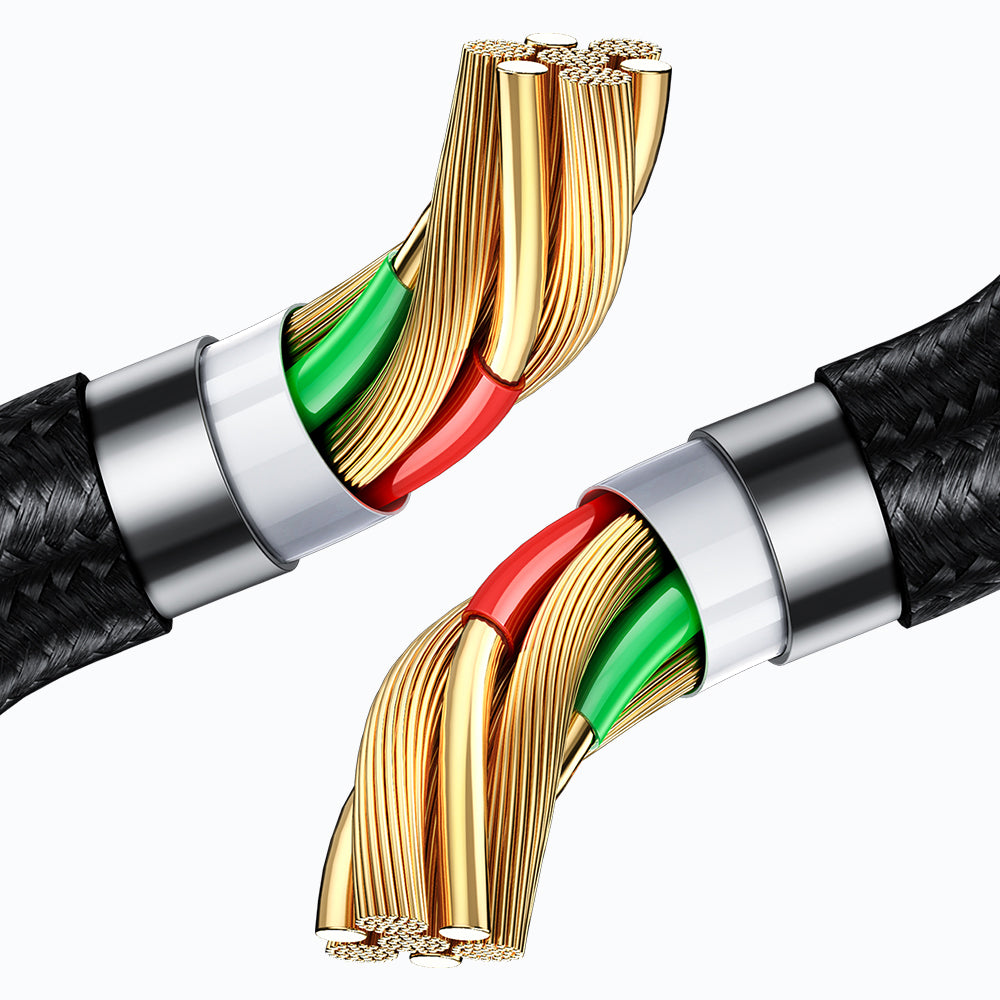 Cabo de Dados e Carregamento USB-A - microUSB McDodo CA-1070 Display, 18W, 1.2m, Preto